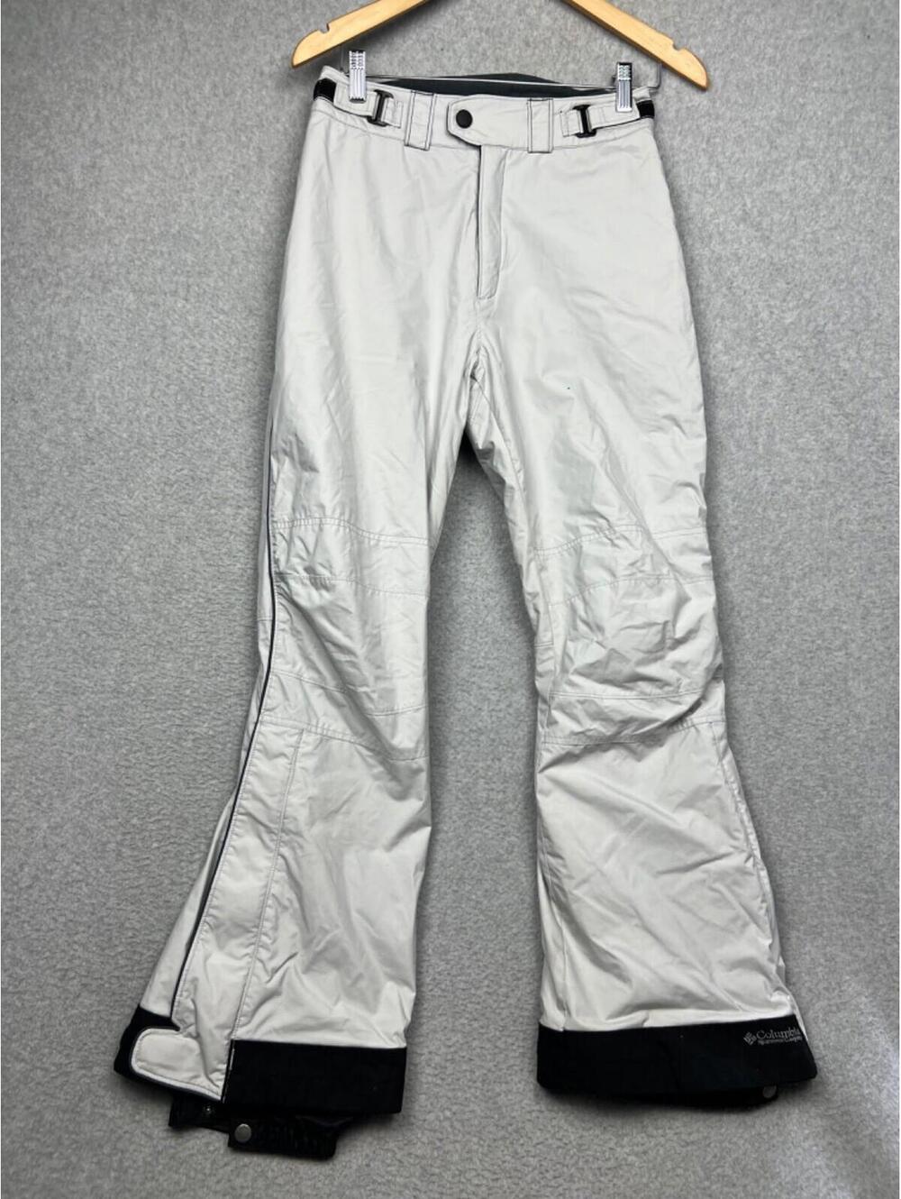 Columbia Womens SnowSuit Pants S Fleece Lining Ski Outdoor Active Snow Outdoor